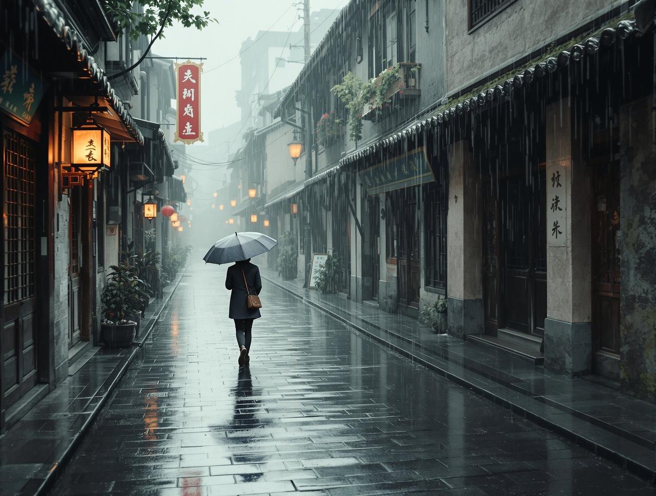 雨巷 - 伊人影视紫皮短片